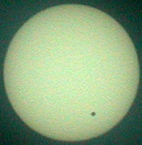 Venus vor der Sonne